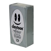 モデリングクレイ claytoon1/4bar(1/4Pound) シルバーグレイ [工作用ねんど]