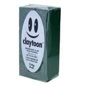 モデリングクレイ claytoon1/4bar(1/4Pound) ダークグリーン [工作用ねんど]