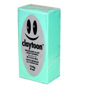 モデリングクレイ claytoon1/4bar(1/4Pound) ミント [工作用ねんど]