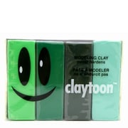 モデリングクレイ claytoon(1Pound)4色セット ラッシュ [工作用ねんど]