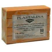モデリングクレイ plastalina(1Pound) オレンジ [工作用ねんど]