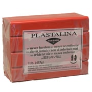 モデリングクレイ plastalina(1Pound) レッド [工作用ねんど]