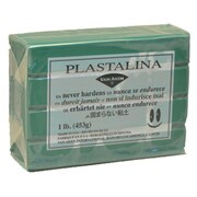 モデリングクレイ plastalina(1Pound) グリーン [工作用ねんど]