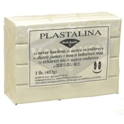 モデリングクレイ plastalina(1Pound) ホワイト [工作用ねんど]