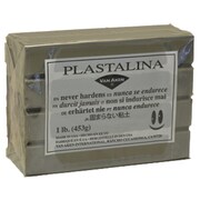 モデリングクレイ plastalina(1Pound) グレイ [工作用ねんど]