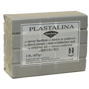 モデリングクレイ plastalina(1Pound) シルバーグレイ [工作用ねんど]