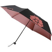 MBU-UVQ06 晴雨兼用折りたたみ傘 99.9% 折りたたみ傘 6本骨 50cm アネモネ