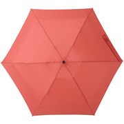 MBU-TNU01 ケース入り折りたたみ傘 CASE 折りたたみ傘 6本骨 48cm カーマイン