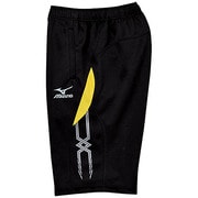A60EP30094 [ウォームアップパンツ ハーフ XO ブラック×イエロー]