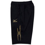 A60EP30099 [ウォームアップパンツ ハーフ XO ブラック×ブラック]