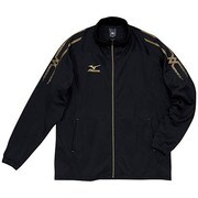 A60SB30099 [ムーヴウォームアップシャツ M ブラック×ブラック]