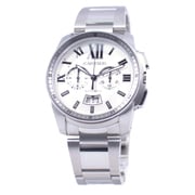 Calibre de Cartier（カリブル ドゥ カルティエ）クロノグラフ 自動巻き メンズ 並行輸入品 2年保証 W7100045