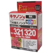 キヤノン BCI-321/320用 つめ替えインク EIC321BCL