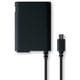 USBポート付 microUSB ACアダプター ブラック BV-AC2A18-BK
