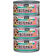 キャラット ロングラン まぐろグルメささみ入り170g×4缶