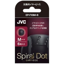 Spiral Dot 交換用イヤーピース EP-FX9M-B