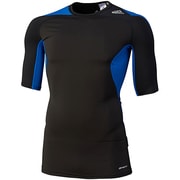 AJ439 [Techfit（テックフィット） COOL 半袖Tシャツ メンズ J/M ブラック D81302/ブルービューティーF10/ブラック D81302]