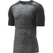 AJ439 [Techfit（テックフィット） COOL 半袖Tシャツ メンズ J/M ダークグレイヘザー/ブラック/ナイトシェイドF13 D81305]