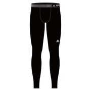 AJ453 [TEAM TF BASE ロングタイツ Lサイズ ブラック/ブラック D82125]