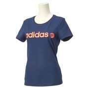 ANG89 [BC ショートスリーブTシャツ W レディース J/L カレッジネイビー/レッドゼストS13 F81308]