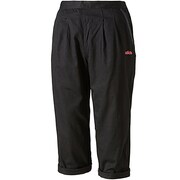 DDP32 SC [コットンツイル七分丈パンツ レディース J/L ブラック F90145]
