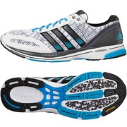 adizero(アディゼロ) Japan 2 ワイド幅モデル ランニングシューズ ユニセックス 27.0cm ランニングホワイト/ブラック/ソーラーブルーS14 [D65756]