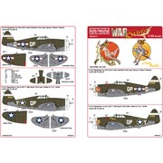 KW148117 [1/48 米陸軍航空軍 P-47D/Cサンダーボルト レザーバック Miss Plainfield/Little Butch デカール]