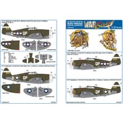 KW132076 [1/32 米陸軍航空軍 P-47C サンダーボルト レザーバック California or Bust/Wela Kahao デカール]
