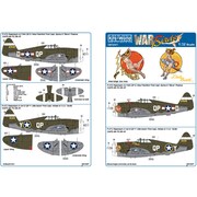 KW132077 [1/32 米陸軍航空軍 P-47D/Cサンダーボルト レザーバック Miss Plainfield/Little Butch デカール]