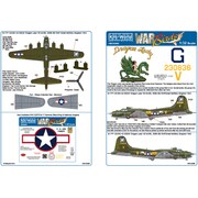 KW132090 [1/32 米陸軍航空軍 B-17F フライングフォートレス 第385爆撃飛行群 第551爆撃飛行隊 Dragon Lady デカール]