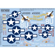 KW172101 [1/72 米陸軍 B-25J ミッチェル Big Bad Bonnie Brenda`s Boys デカール]