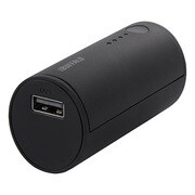 スマートフォン用 モバイルバッテリー 2200mAhタイプ USB出力:1ポート 最大:1A BSMPB10シリーズ ブラック BSMPB10BK