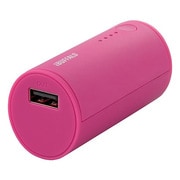 スマートフォン用 モバイルバッテリー 2200mAhタイプ USB出力:1ポート 最大:1A BSMPB10シリーズ ピンク BSMPB10PK