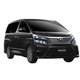 AHRL1290 ブラック [RC TOYOTA ヴェルファイア -WD-II]
