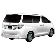 AHRL1290 ホワイト [RC TOYOTA ヴェルファイア -WD-II]