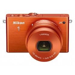 ヨドバシ.com - ニコン NIKON Nikon1 J4 標準パワーズームレンズキット オレンジ [ボディ＋交換レンズ「NIKKOR VR 10- 30mm f/3.5-5.6 PD-ZOOM」] 通販【全品無料配達】