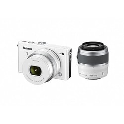 ニコン ニコン Nikon 1 J4 10-30mm 30-110mm ダブルズームキット ブラック ミラーレス一眼 カメラ