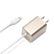 Lightning小型AC充電器 2.1A 1.2m ゴールド PG-MFILGAC27GD