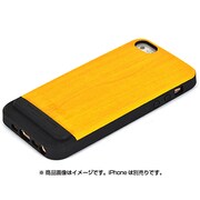 Wood Pattern Tongke Case iP5/5S YE [iPhone 5/5s用]