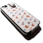 BI-IPVTEULT/WH [iPhone5/5s チームエンブレム レザーケース]
