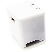 スタンド機能付 USB ACアダプター 白 BM-USBACSTD/WH