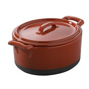 エクリプスシリーズ ココット ふた付き レッド 17.5cm RVE635323