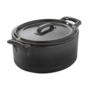 エクリプスシリーズ ココット ふた付き チャコール 17.5cm RVE635322