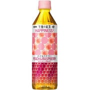 午後の紅茶 HAPPINESS！ ピーチ&ラズベリー [紅茶飲料 500mlボトル×24本]