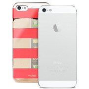 IPC5STRIPECOR [iPhone5/5s Stripe covers コーラル]