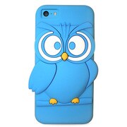IPCCOWL3DBLUE [iPhone5/5s用 カバー Happy Cartoon Covers OWL Blue]