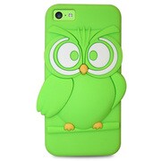 IPCCOWL3DGRN [iPhone5/5s用 カバー Happy Cartoon Covers OWL Green]
