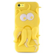 IPCCOCTOPUS3DYEL [iPhone5/5s用 カバー Happy Cartoon Covers OCTOPUS Yellow]