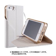 SOFT-TEC LINE AU ホワイト/ゴールド iPhone 5/5sケース