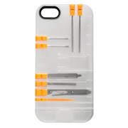 IN1 FOR iPhone 5/5s CLEAR [iPhone5/5s用ケース 透明/オレンジ]